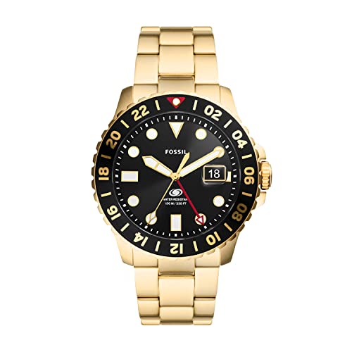 Fossil Men's Blue GMT Watch