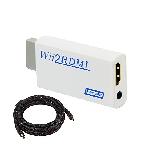 COOLEAD Wii to HDMI 1080P HD Output Upscaling Converter Supports All