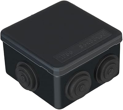 AVARTEK IP55 Waterproof Junction Box ABS Plastic Outdoor Enclosure 85x85x50mm
