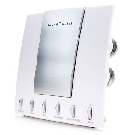 Sound Oasis Sleep Sound Therapy System with Pillow Speakers