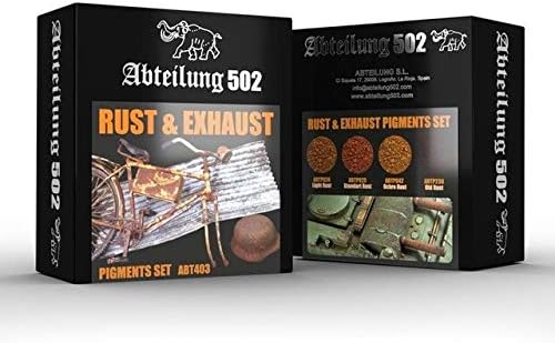 Abteilung 502 Rust & Exhaust Pigments Set # ABT403