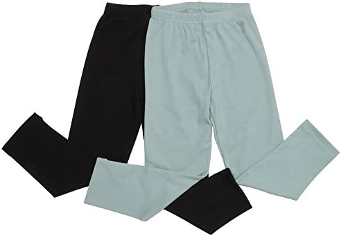 2 Pack: Unisex Baby Toddler Kids Summer Leggings or Spring Fall Base Layer