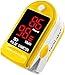 FaceLake Child Pulse Oximeter Blood Oxygen Saturation Monitor, Neck/wrist Cord, Batteries included, Yellow