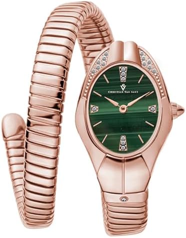 Amazon.com: Christian Van Sant Women's Naga Silver dial Watch