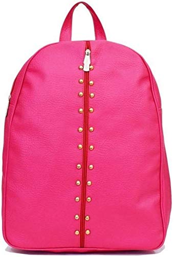 Bizarre Vogue Stylish College Bags Backpacks For Girls (Pink,BV1087)