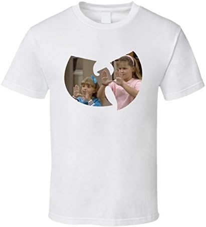 The Quotable Tees Full House Wu Tang Parody T Shirt L White