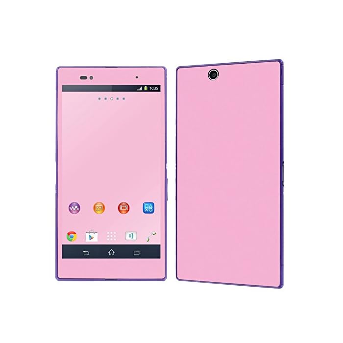 Buy Sony Xperia Z Ultra Lte C6806 Skin Nakedshield Scratch Guard Vinyl Skin Decal Full Body Edge Matching Wallpaper Baby Pink For Sony Xperia Z Ultra Lte C6806 Online At Desertcart