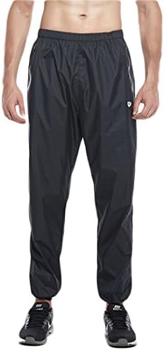 GWELL Mens MMA Sauna Sweat Suit Weight Loss Slimmimg Fitness Gym Boxing Exercise Training Track Suit