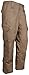 LA Police Gear Men's Operator Pant with Lower Leg Pockets, Elastic Waistband Tactical Cargo Pants with Blousing Strings - Coyote Brown - 34 x 30