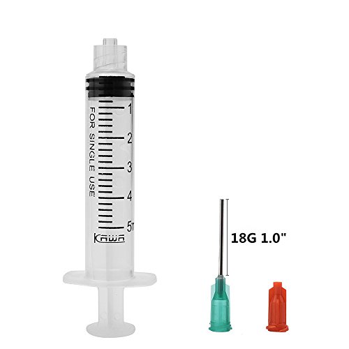 3 Pack 150ml Syringes, Large Plastic Garden Syringe for Scientific Labs, Watering, Refilling