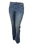 Alfa Global Junior's Regular to Plus Size Stretch Denim Washed Boot-Cut Pants