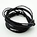 COOLLA Black Leather Wristband Cuff Bracelet, Black Ropes Bracelet, Women Wrap Bracelet, Men Wrap Bracelet Sl2337