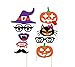 Halloween Photo Booth Props Decorations, Holiday Day Props Attached to the Stick Halloween Decorations - DIY REQUIRED - 26 Count