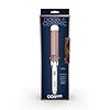 Conair Double Ceramic Curling Iron, 1.5 Inch Curling Iron, White/Rose Gold