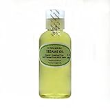 Sesame Seed Oil From Raw Seed Unrefined Cold Pressed 4 Oz