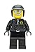 LEGO Movie Bad Cop Kids Minifigure Light Up Alarm Clock | Black/Gray | Plastic | 9.5 inches Tall | LCD Display | boy Girl | Official