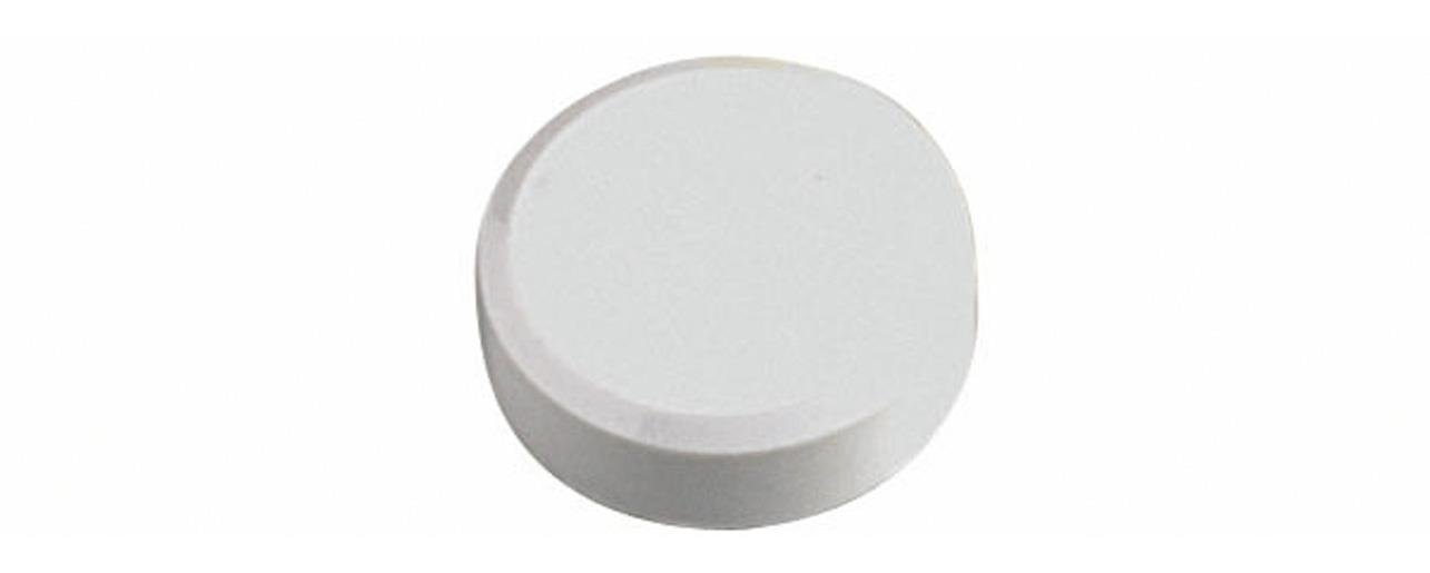 MAUL 30 mm 0.6 kg Maulpro High Quality Round Magnet for Whiteboards - White (Pack of 20)