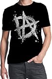 WWE Dean Ambrose Initials Unstable Mens Black T-shirt M