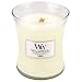 Linen - WoodWick 10oz Jar Candle Burns 100 Hours