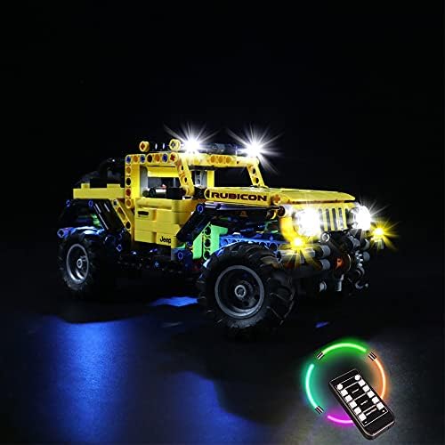 سعر LocoLee Led Light Set for Lego Jeep Wrangler,Decoration Lighting Kit for Lego Technic 42122