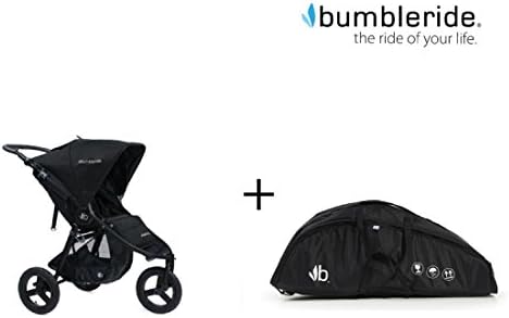 Bumbleride Indie Stroller and Travel Bag in Matte Black