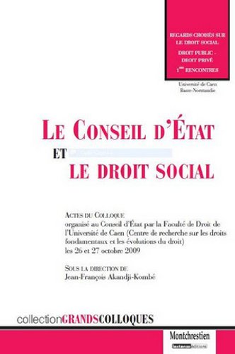 Le  Conseil d'État et le droit social