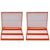 Microscope Slide Box, 100 Place Plastic Slide