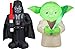 Nifty Grower Disney Star Wars Darth Vader and Yoda Air-Blown Inflatables (2 Pack)