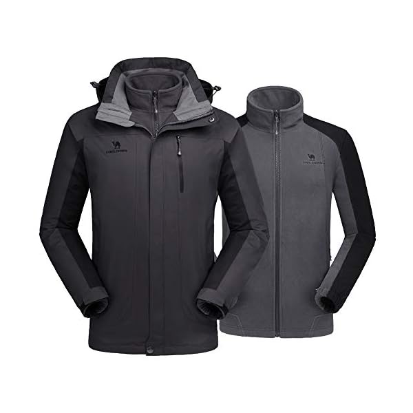 camel crown winter jacket