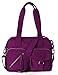 Cute Handbag Nylon Cross-body Bag Multi-pocket Travel Shoulder Bag (960 Violet red)