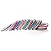 Agutape 24 Rolls Masking Washi Tape Cute Planner Sticker 3mm Slim Tapes for DIY Scrapbooking Album Paper Cards Decorative Crafts
