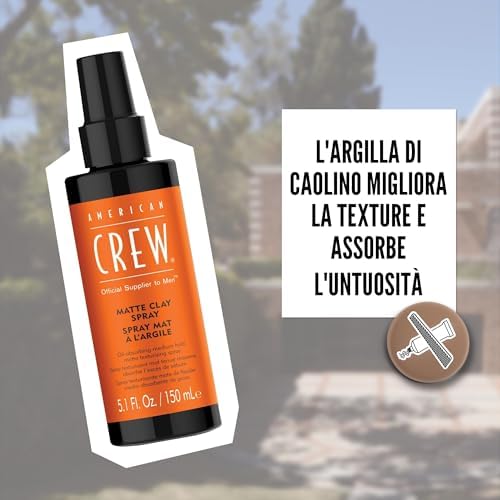 Matte Clay Spray Modellante Capelli, con Argilla, Finitura Opaca, Tenuta Media, 150ml