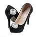 Zebratown 1Paris Crystal Shoe Clips Rhinestone Square Shoe Clutches Crystal Bridal Shoes Athena