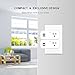 Smart Plug Wi-Fi Outlet with USB Port (2 Pack),Smiler+ Wireless Mini Smart Socket Compatible With Alexa, Echo, Google Home and IFTTT, Timer Function, No Hub Required, Remote Control, 10A