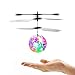 Children Flying RC Ball Sensor Helicopter Led Flashing Light Aircraft Helicopter Interesting ABS Materials USB Charging--Easietelecom