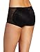 Heavenly Shapewear Women's Jacquard Padded Panty, Black, Small