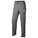 Nike Mens Open Hem Club Cotton Jersey Light Sweatpants Dk Grey Heather/White 804421-063 Size X-Large