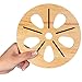 KIHR GOODS Trivet Set For Hot Dishes. 4 Heat Resistant Wooden Pot And Pan Holders For Table And Countertop.