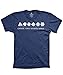 Guerrilla Tees Choose Your Weapon Dice Shirt Funny Tshirts Dungeons and Dragons Shirt, Navy, Medium
