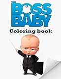 the BOSS BABY coloring book