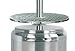 Hiland HLDS01-BST Propane Patio Heater w/Wheels, Table, 48,000 BTU and 33