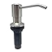 Ultimate KitchenTM - Best Stainless Steel Sink Soap Dispenser (Brushed Nickel) - Large Capacity 17 OZ Bottle - Easy Installation - Well Built and Sturdy - 5 Yr Replacement Warranty