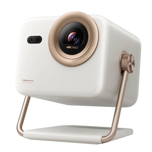 M2SE Pro - Mini Proyector Laser Trichroma UHD 4K Smart TV, 65 a 200 Pulgadas, 1150 Lumen, Dolby Vision, Audio 2x10W, Zoom Óptico, Autoenfoque, Protección Ocular, Auto-Corrección Trapezoidal
