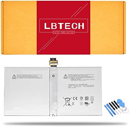 LBTECH G3HTA027H DYNR01 Compatible Laptop Battery Replacement for Microsoft Surface Pro 4 1724 Tablet 7.5V 38.2Wh