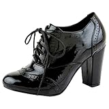 Nature Breeze/Bella Marie Bella-01 Women Lace-up Oxford Shoe
