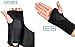 LARDROK wrist support,wrist band,Adjustable Night Sleep Splint Wrist Brace -for Carpal Tunnel,Tendonitis and Arthritis Pain Relief, One Size, A Pair, Black