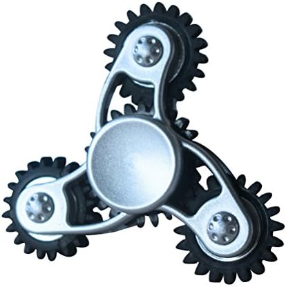 Dukesong Steam Gear Wheel Linkage Tri Hand Spinners Finger Gyro Fidget EDC Toys Random Color