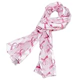 Breast Cancer Awareness Ribbons Scarf