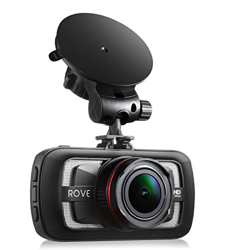 Click Here to See More Images Rove A12-60 - 2.7K Quad HD 1440P at 30fps- Car Dash Cam HDR Superior Nigh Vision Ambarella A12-A55 American Made Chipset 170° Wide Angle Dashboard Camera Car DVR Video Recorder W/ 3.0