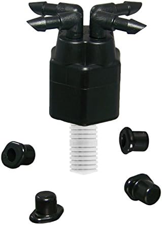 (2-Pack) - 1/2" FPT SPRINKLER CONVERTER W/ FOUR 1/4" BARB OUTLETS (Qty - 4)